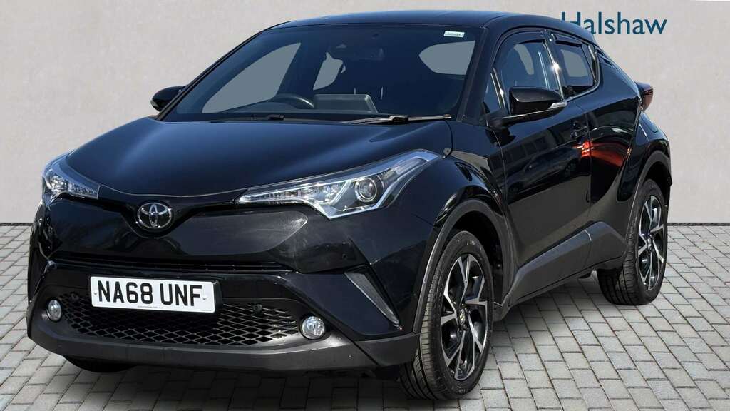 Toyota C-Hr 1.2T Design Cvt Awd 2018 Black #3