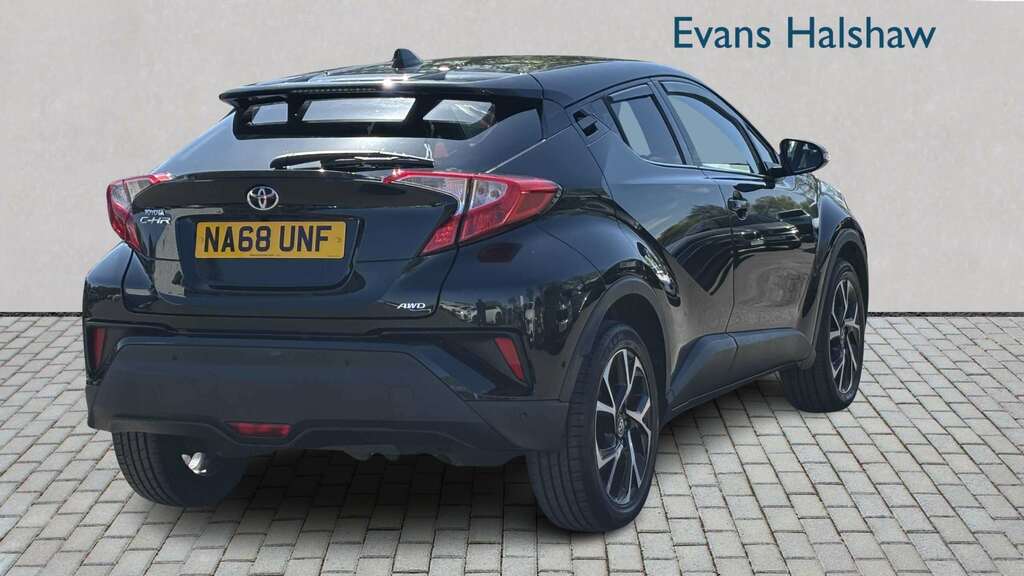 Toyota C-Hr 1.2T Design Cvt Awd 2018 Black #6