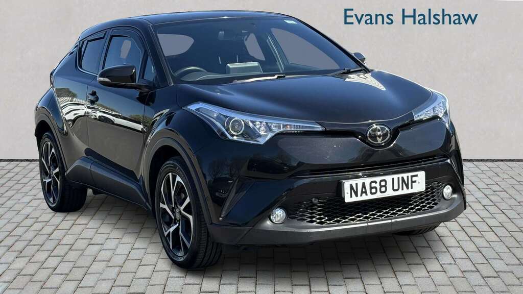 Toyota C-Hr 1.2T Design Cvt Awd 2018 Black