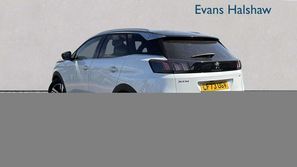 Peugeot 3008 1.2 Hybrid 136 Gt E-dsc6 2023 CF73UGV White #2