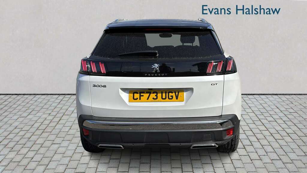 Peugeot 3008 1.2 Hybrid 136 Gt E-dsc6 2023 CF73UGV White #5