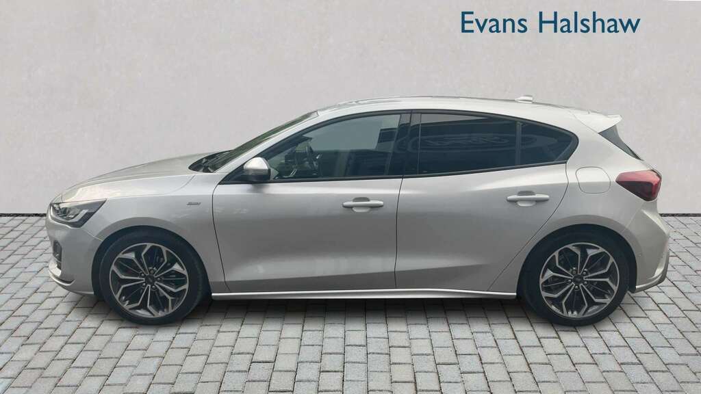 Ford Focus 1.0 Ecoboost Hybrid Mhev 155 St-line X 20 PL74RXS Silver #3