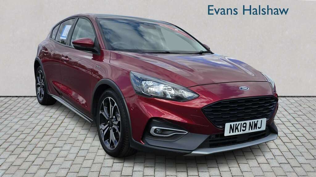 Ford Focus 1.5 Ecoblue 120 Active X 2019 NK19NWJ Red #3