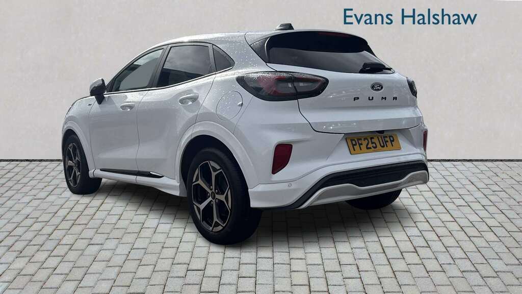 Ford Puma 1.0 Ecoboost Hybrid Mhev St-line 2025 PF25UFP White #2