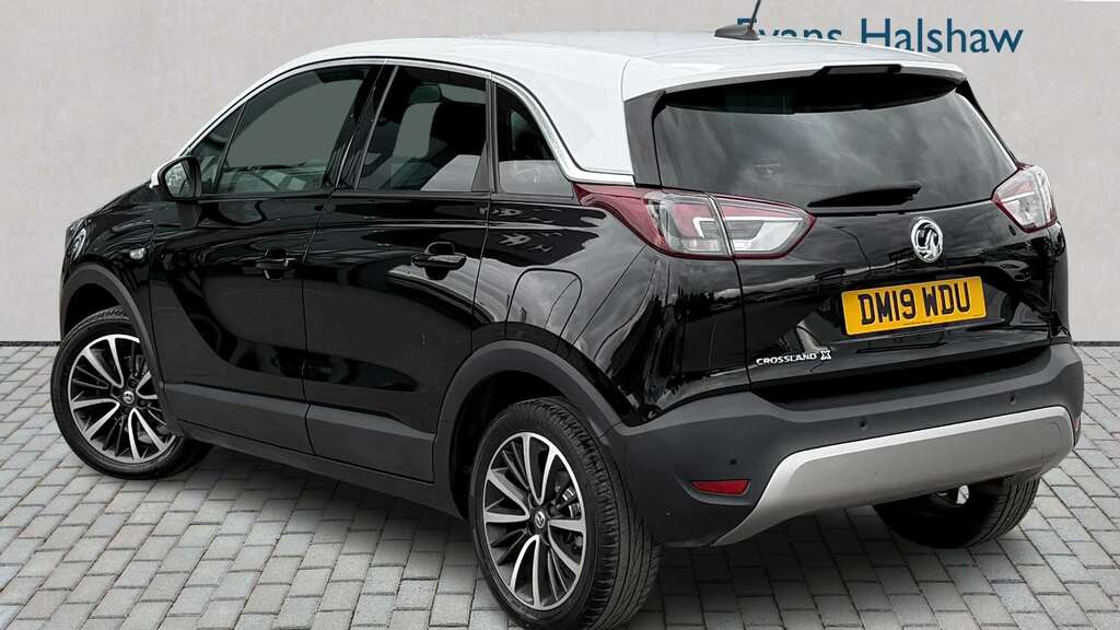 Vauxhall Crossland X 1.2T 130 Elite Start Stop 2019 DM19WDU Black #2
