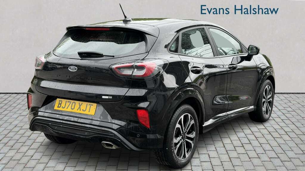 Ford Puma 1.0 Ecoboost Hybrid Mhev St-line 2020 BJ70XJT Black #3