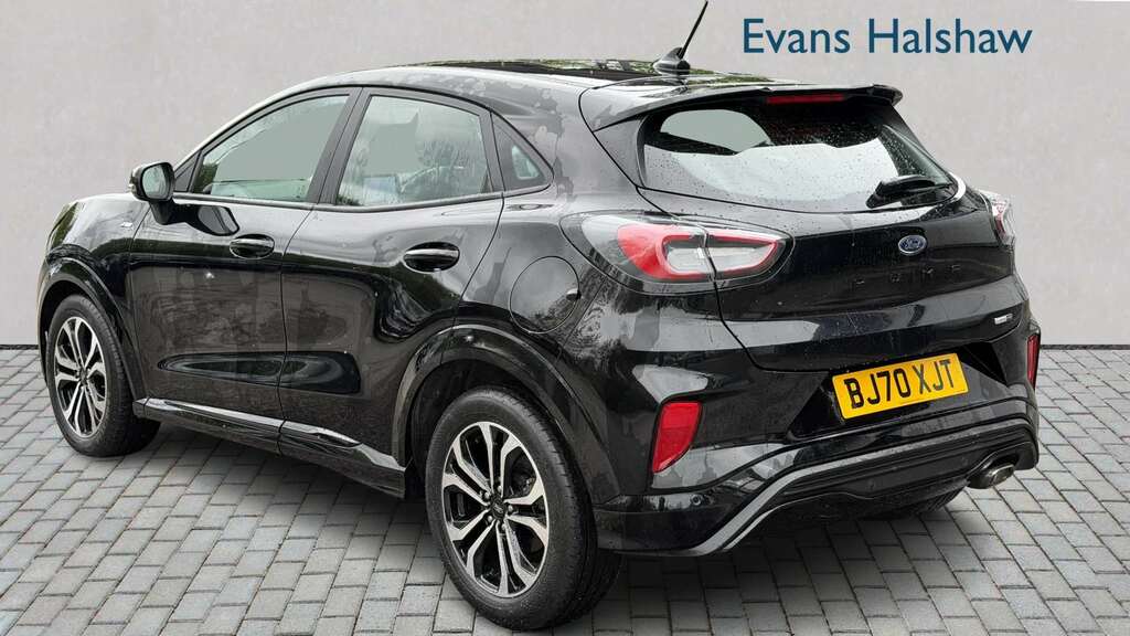 Ford Puma 1.0 Ecoboost Hybrid Mhev St-line 2020 BJ70XJT Black #5