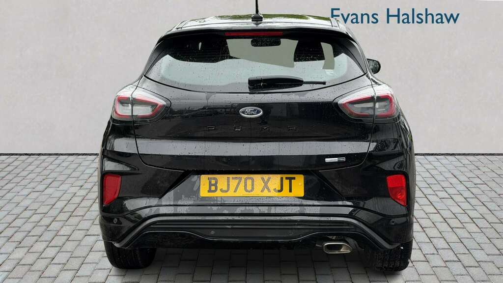 Ford Puma 1.0 Ecoboost Hybrid Mhev St-line 2020 BJ70XJT Black #4