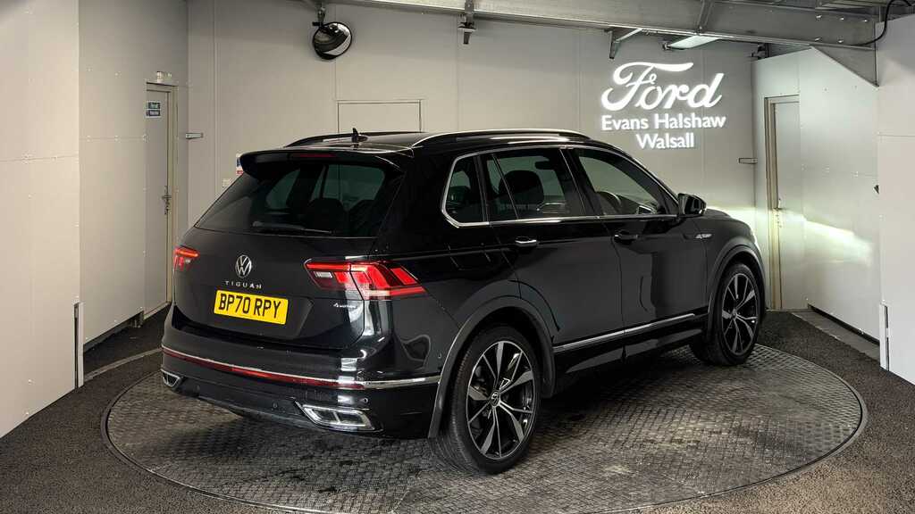 Volkswagen Tiguan 2.0 Tdi 4Motion R-line Dsg 2021 BP70RPY Black #5