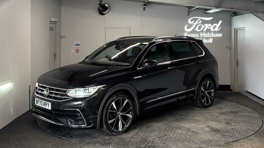 Volkswagen Tiguan 2.0 Tdi 4Motion R-line Dsg 2021 BP70RPY Black #3