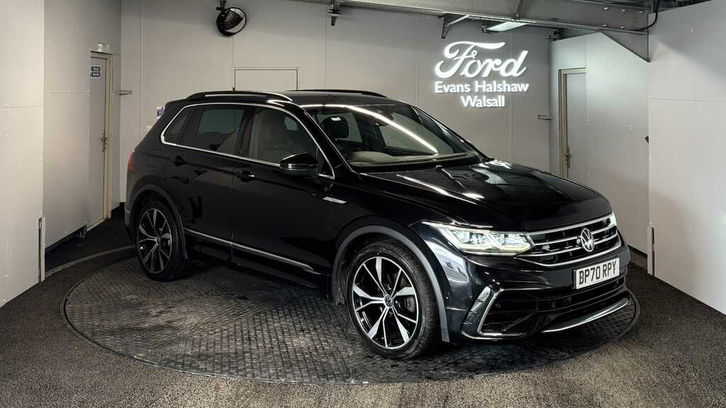 Volkswagen Tiguan 2.0 Tdi 4Motion R-line Dsg 2021 Black