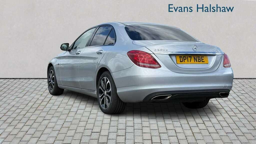 Mercedes-Benz C Class C350e Sport 2017 Silver