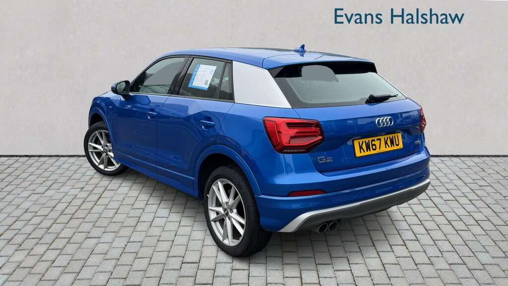 Audi Q2 1.4 Tfsi S Line 2018 KW67KWU Blue #2