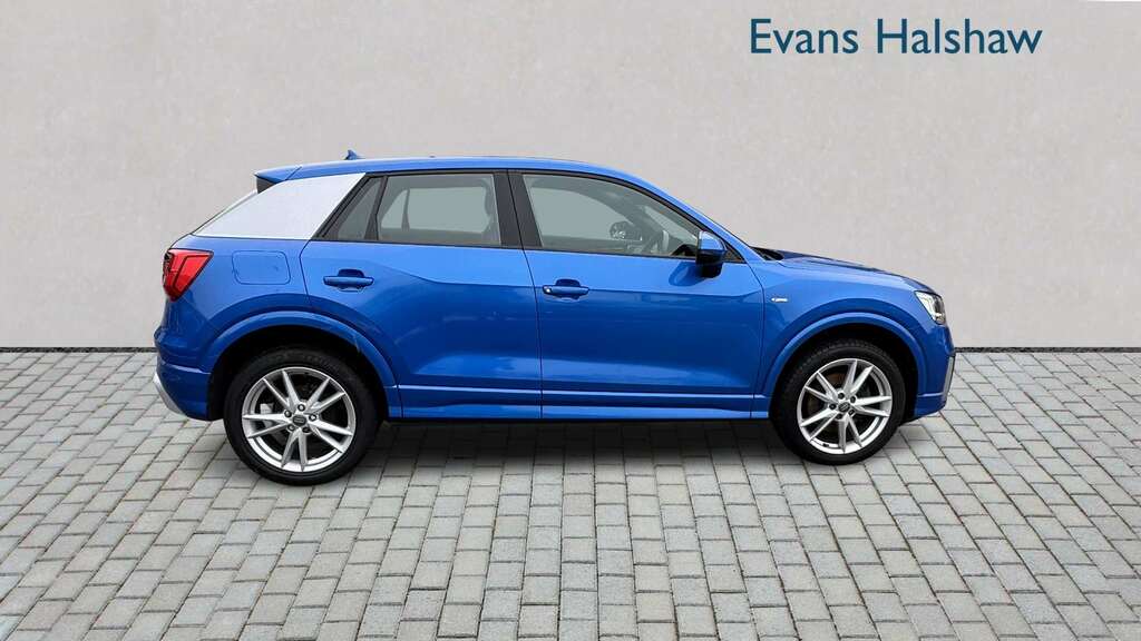 Audi Q2 1.4 Tfsi S Line 2018 KW67KWU Blue #4