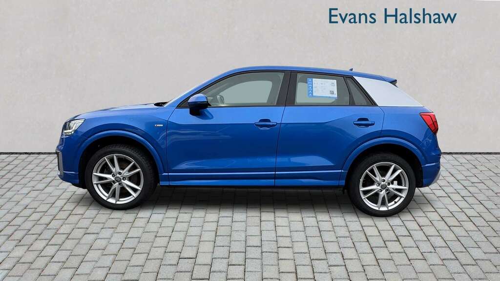 Audi Q2 1.4 Tfsi S Line 2018 KW67KWU Blue #6