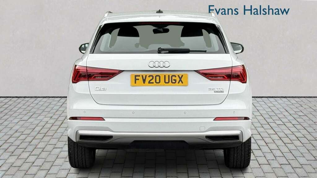 Audi Q3 35 Tdi Quattro Sport 2020 FV20UGX White #3