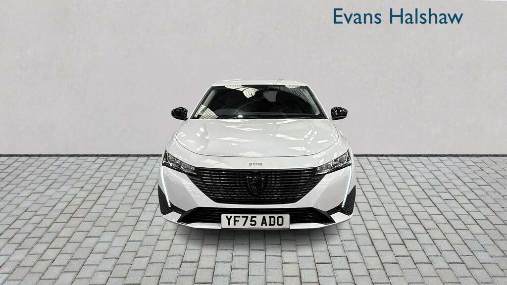 Peugeot 308 1.2 Hybrid 136 Allure E-dsc6 2025 YF75ADO White #4