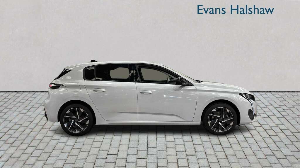 Peugeot 308 1.2 Hybrid 136 Allure E-dsc6 2025 YF75ADO White #3