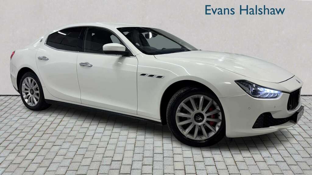 Maserati Ghibli V6d Luxury Pack 2017 White