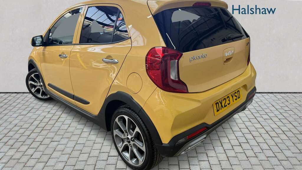 Kia Picanto 1.0 X-line S 2023 DX23YSD Yellow #2