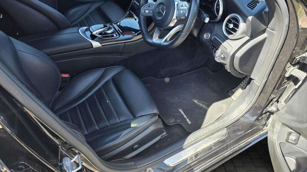Mercedes-Benz C Class C300d Amg Line 9G-tronic 2019 KR19AAX Black #6