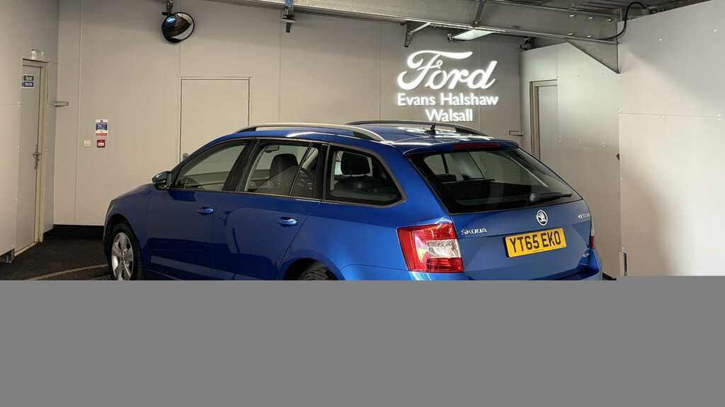Skoda Octavia 1.6 Tdi Cr 110 Se L 4X4 2015 YT65EKO Blue #6