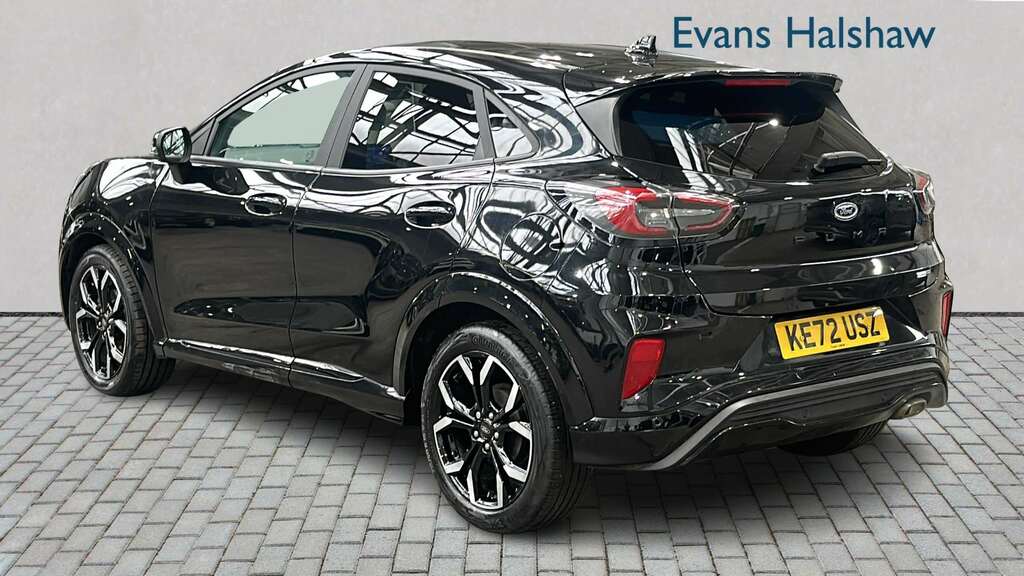Ford Puma 1.0 Ecoboost Hybrid Mhev St-line X Dct 2023 KE72USZ Black #2