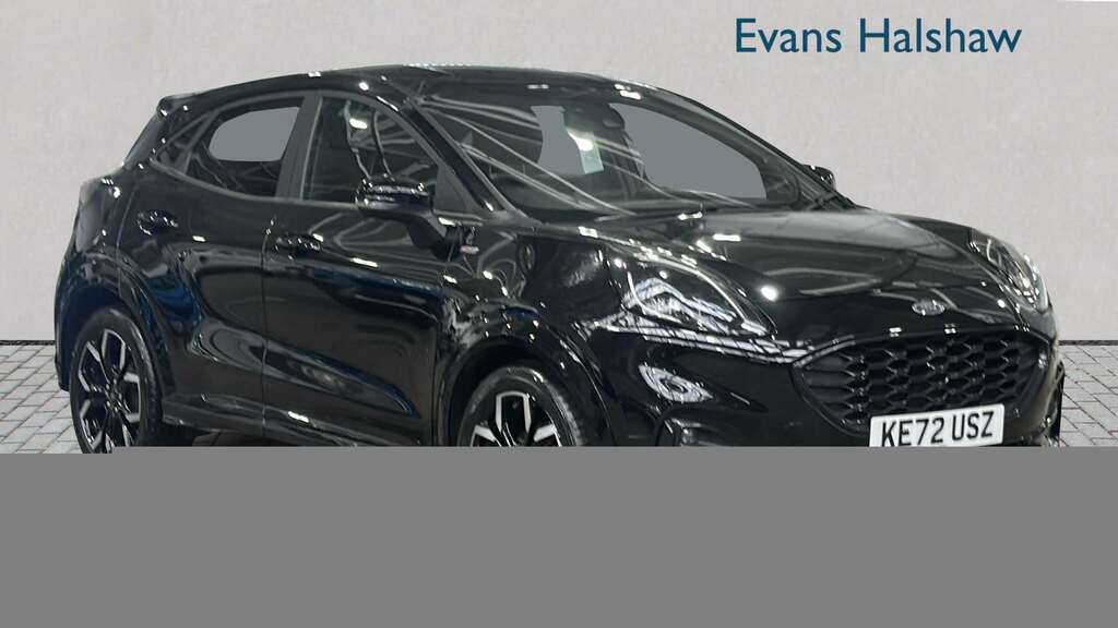 Ford Puma 1.0 Ecoboost Hybrid Mhev St-line X Dct 2023 Black