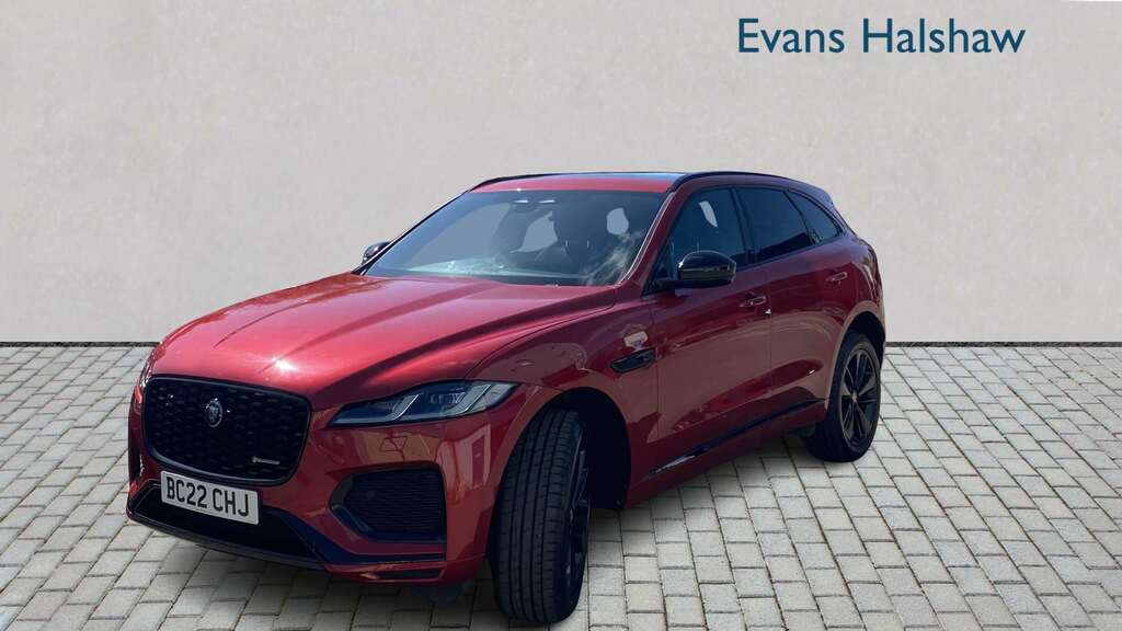 Jaguar F-Pace 2.0 D200 R-dynamic Black Awd 2022 BC22CHJ Red #2