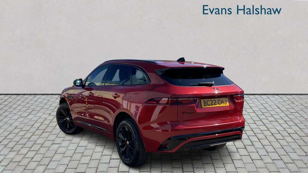 Jaguar F-Pace 2.0 D200 R-dynamic Black Awd 2022 BC22CHJ Red #3