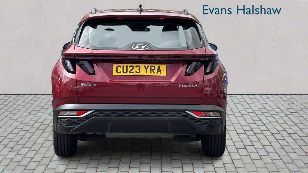 Hyundai Tucson 1.6 Tgdi 48V Mhd Se Connect 2Wd Dct 2023 CU23YRA Red #3