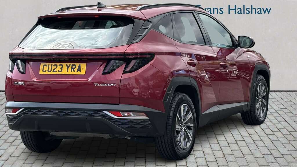 Hyundai Tucson 1.6 Tgdi 48V Mhd Se Connect 2Wd Dct 2023 CU23YRA Red #4