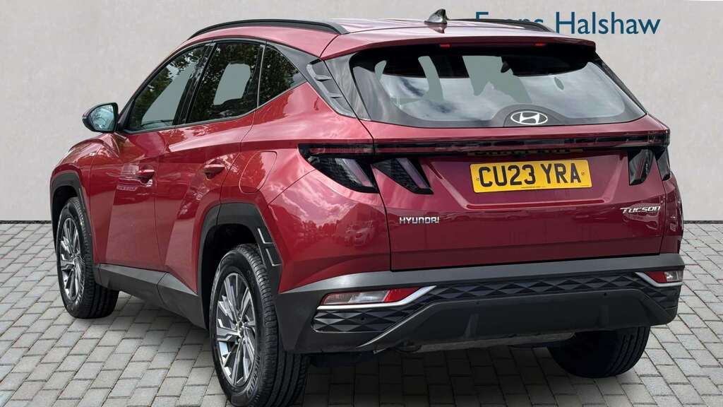 Hyundai Tucson 1.6 Tgdi 48V Mhd Se Connect 2Wd Dct 2023 CU23YRA Red #2