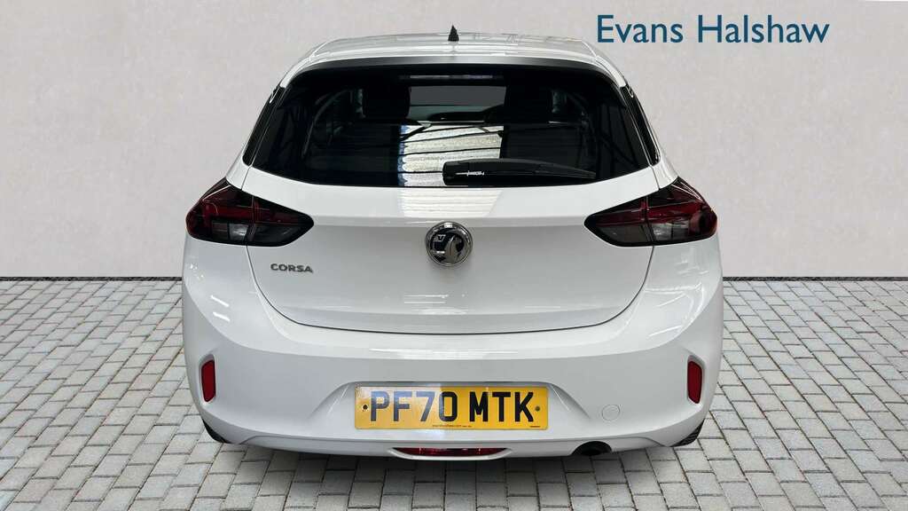 Vauxhall Corsa 1.2 Se Nav 2020 PF70MTK White #4