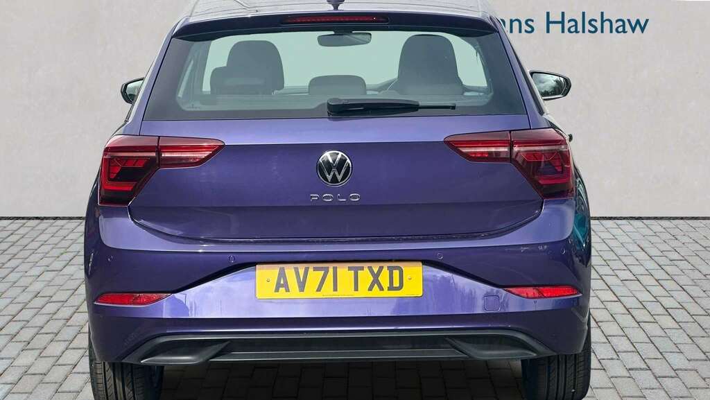 Volkswagen Polo 1.0 Tsi Style 2021 AV71TXD Purple #4