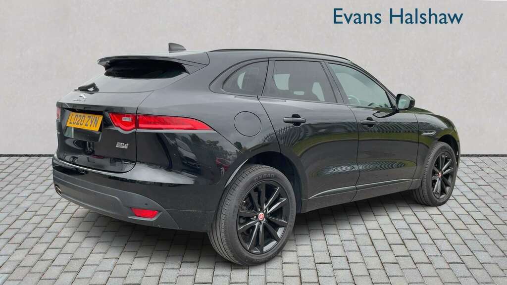 Jaguar F-Pace 2.0D 180 Chequered Flag Awd 2020 LO20ZVN Black #2