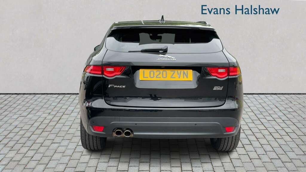 Jaguar F-Pace 2.0D 180 Chequered Flag Awd 2020 LO20ZVN Black #4