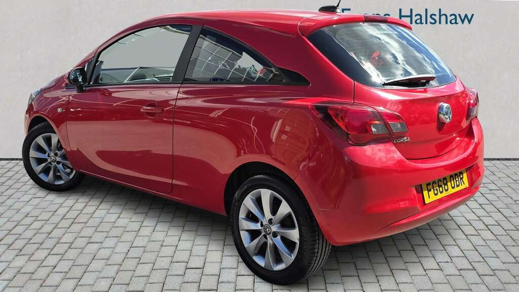 Vauxhall Corsa 1.4 Energy Ac 2018 FG68ODR Red #4