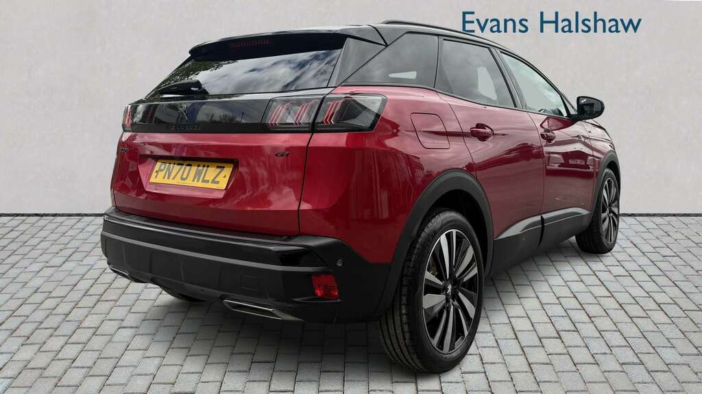 Peugeot 3008 1.6 Puretech 180 Gt Premium Eat8 2021 PN70WLZ Red #2