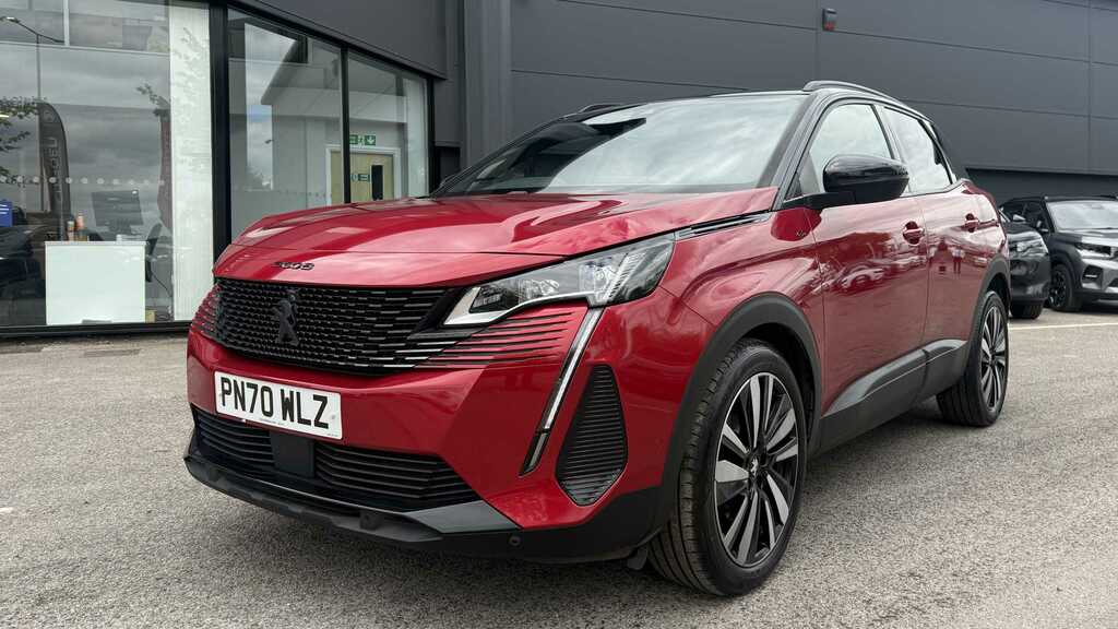 Peugeot 3008 1.6 Puretech 180 Gt Premium Eat8 2021 PN70WLZ Red #5