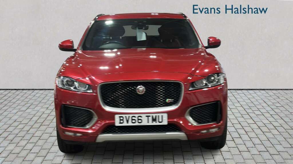 Jaguar F-Pace 3.0 Supercharged V6 S Awd 2016 BV66TMU Red #2