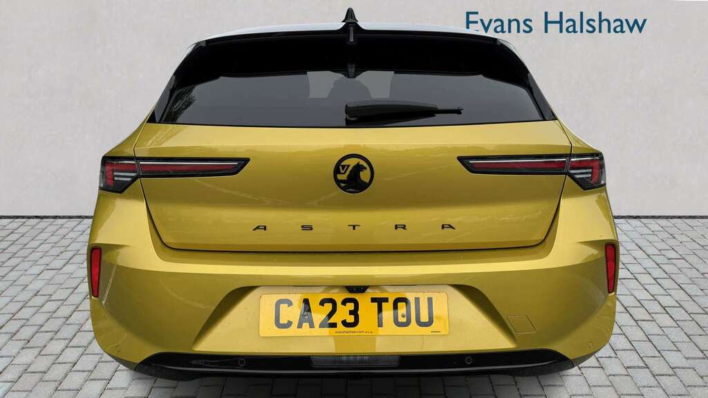 Vauxhall Astra 1.2 Turbo 130 Gs Line 2023 CA23TOU Yellow #5