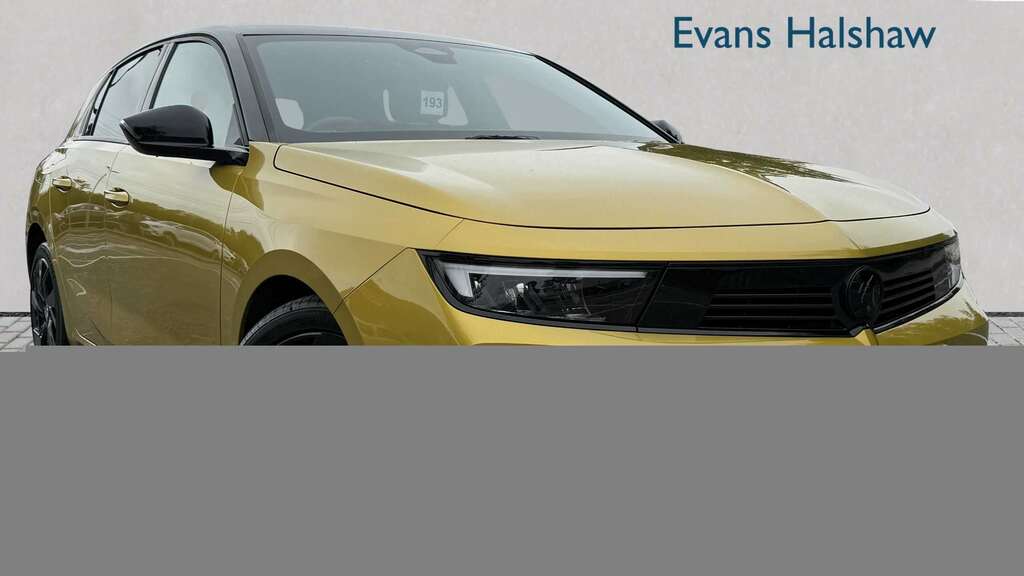 Vauxhall Astra 1.2 Turbo 130 Gs Line 2023 Yellow