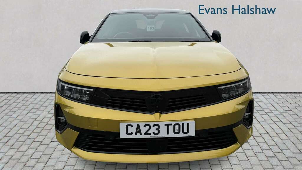 Vauxhall Astra 1.2 Turbo 130 Gs Line 2023 CA23TOU Yellow #4