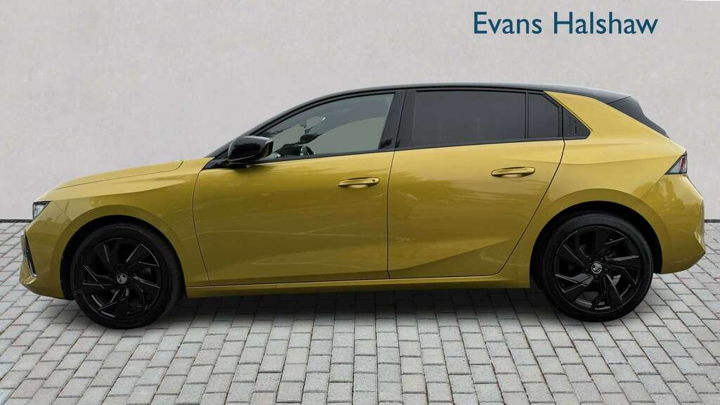 Vauxhall Astra 1.2 Turbo 130 Gs Line 2023 CA23TOU Yellow #3