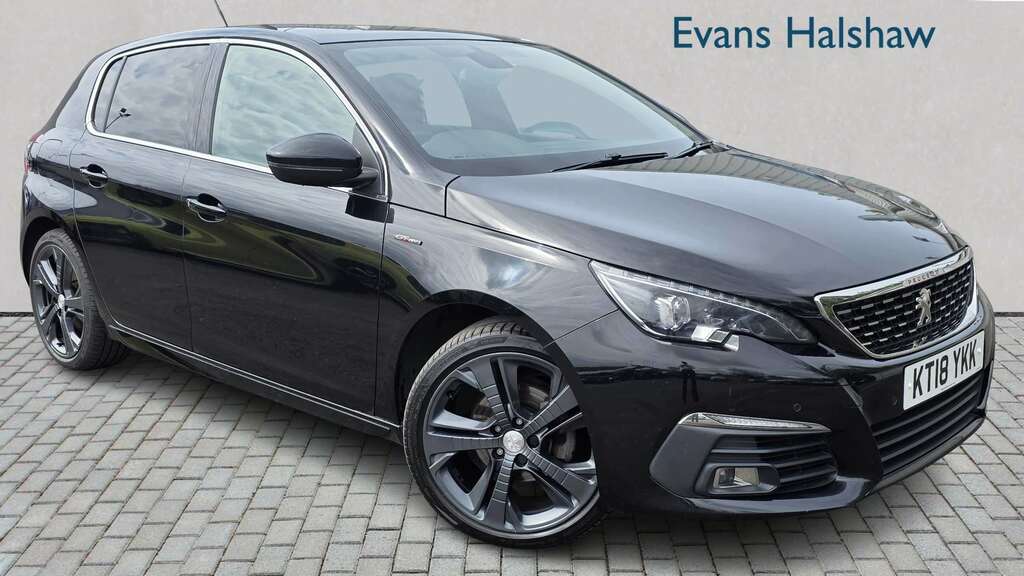 Peugeot 308 1.5 Bluehdi 130 Gt Line 2018 Black