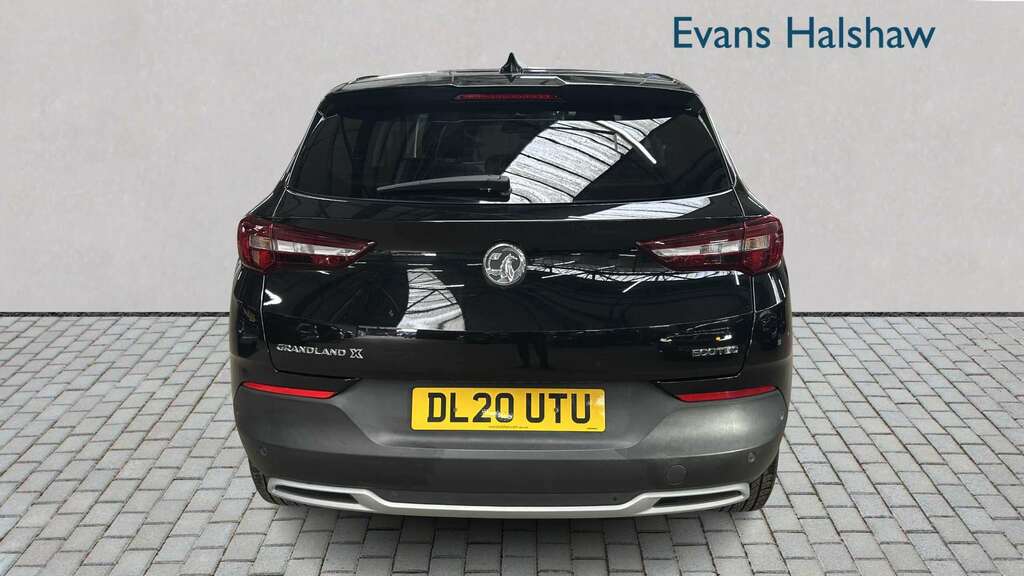 Vauxhall Grandland X 1.2 Turbo Sri Nav 2020 DL20UTU Black #5