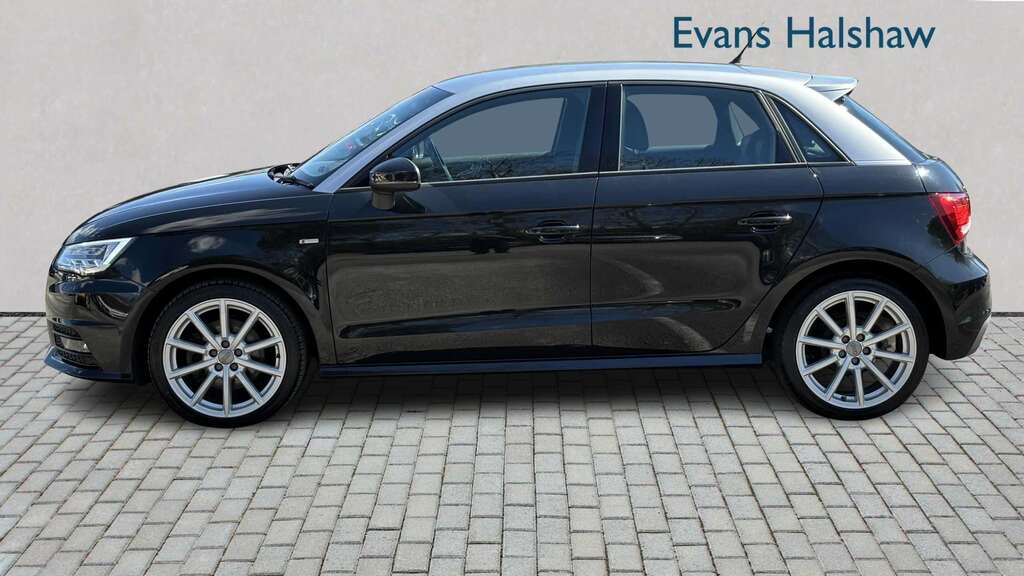 Audi A1 1.4 Tfsi S Line 2017 GM66VKH Black #5