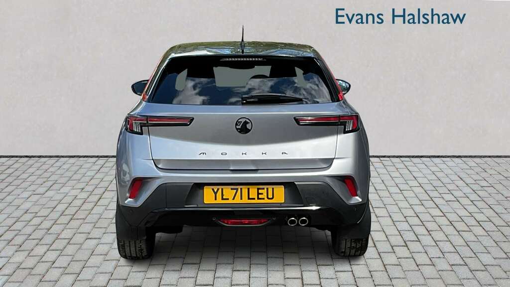 Vauxhall Mokka 1.2 Turbo Sri 2021 YL71LEU Grey #4