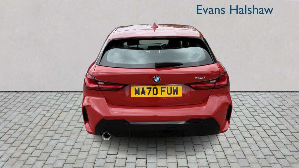 BMW 1 Series 118I M Sport 2020 MA70FUW Red #4